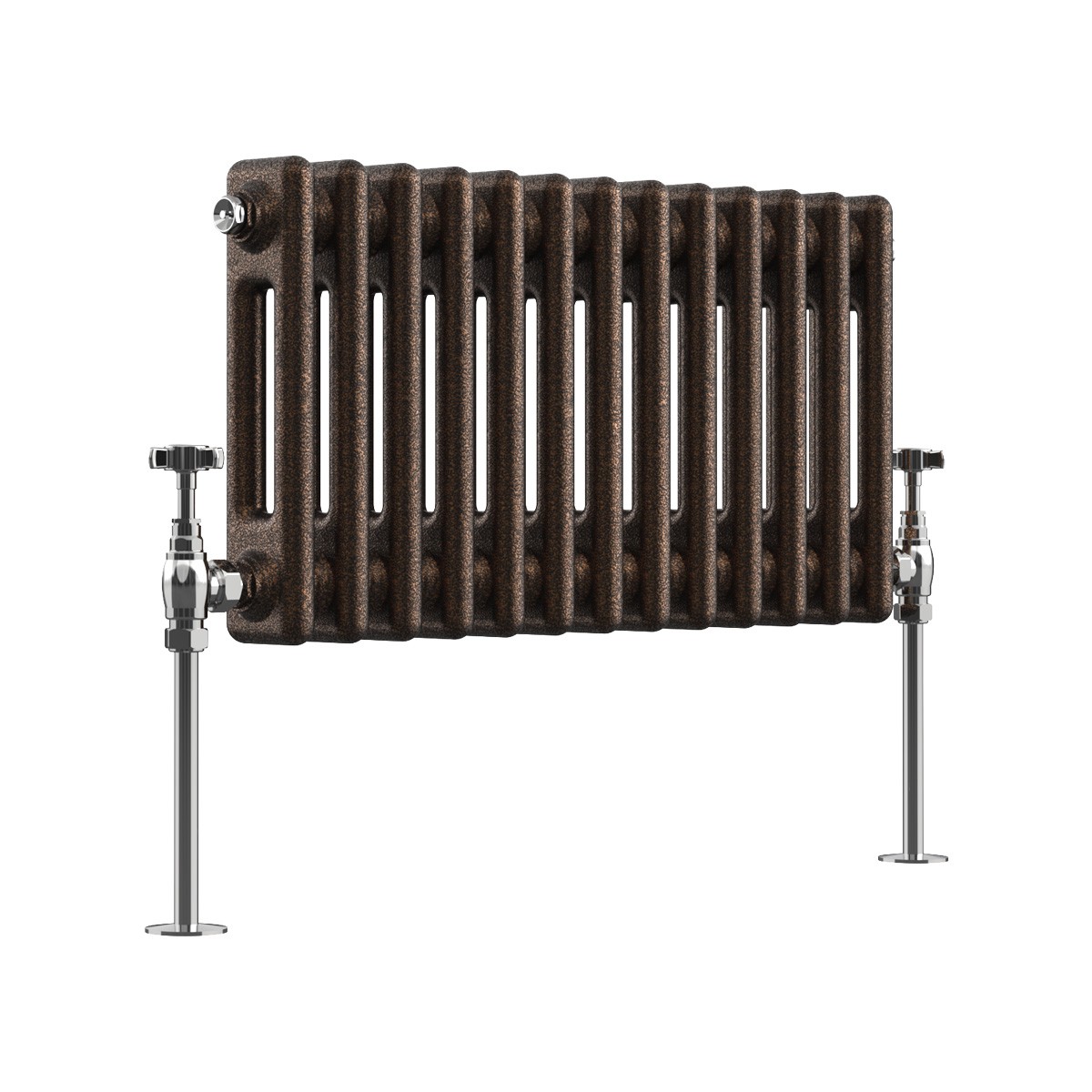 Bern Black Copper Horizontal Column Coloured Radiator - Choice of Size