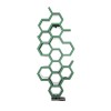 Terma Hex Designer Radiator 1220 x 486 - Matt Green