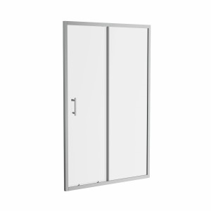 Ennerdale - 1300mm Single Sliding Shower Door - Chrome