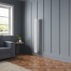 Bern 1500 x 200mm White Double Column Vertical Traditional Radiator