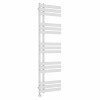 Koli 1600 x 450mm White Thermostatic Touch Control Wifi Electric Heated Towel Rail