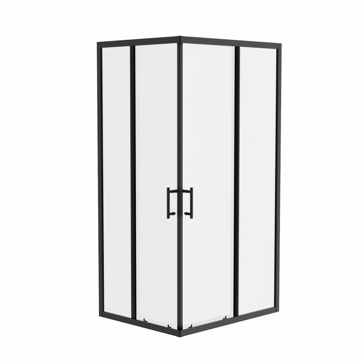 Ennerdale - 1000 x 800mm Corner Entry Shower Enclosure - Black