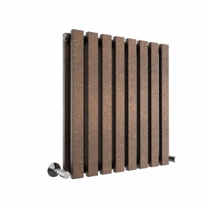 Lulea Black Copper Horizontal Column Coloured Radiator - Choice of Size