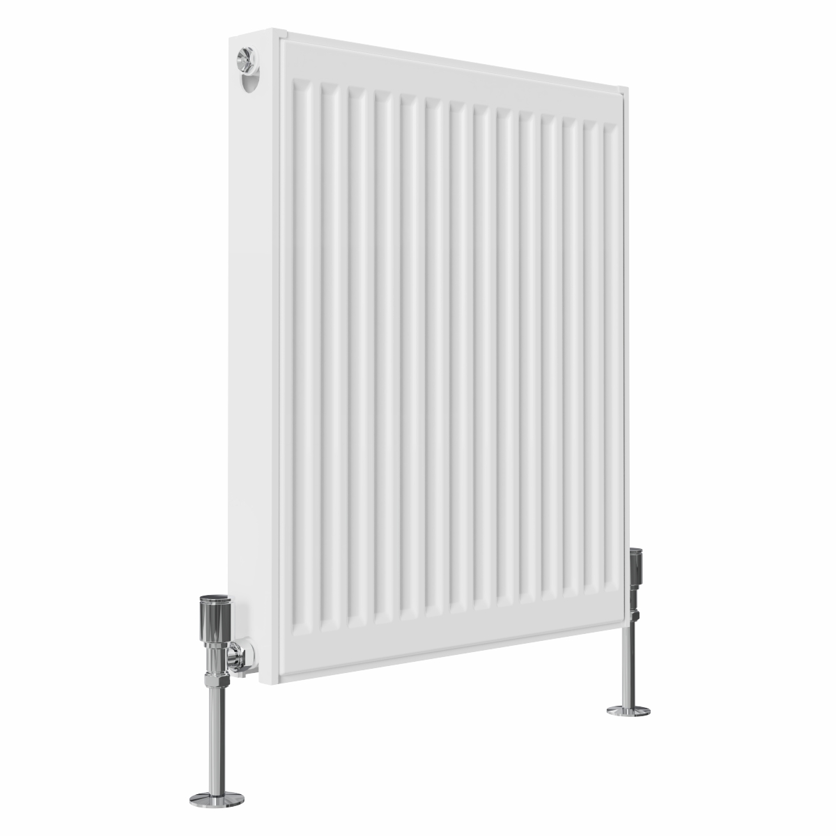 Type 21 H600 x W500 mm Compact Double Panel Single Convector Radiator - White