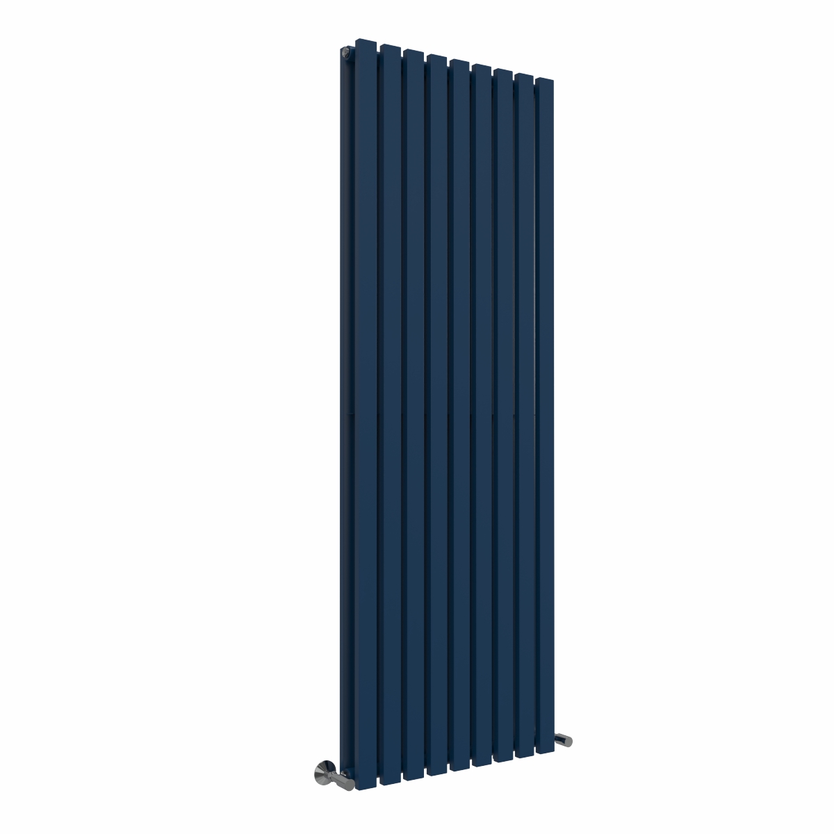 Lulea 1800 x 620mm Sapphire Blue Double Vertical Flat Panel Designer Radiator