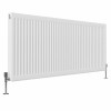 Type 21 H600 x W1400 mm Compact Double Panel Single Convector Radiator - White