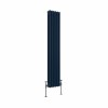 Bern 1500 x 290mm Sapphire Blue Triple Vertical Column Radiator