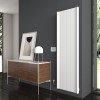 Carisa Boreas B 1800 x 555mm White Designer Aluminium Electric Radiator