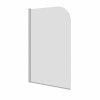 Borrowdale - 1400mm Round Bath Screen - Chrome