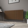 Karlstad 600 x 1430mm Black Copper Double Horizontal Flat Panel Designer Radiator