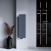 Carisa Croydon 990 x 290mm Dark Grey Designer Steel Radiator