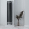 Carisa Dora 1800 x 390mm Light Grey Designer Steel Radiator