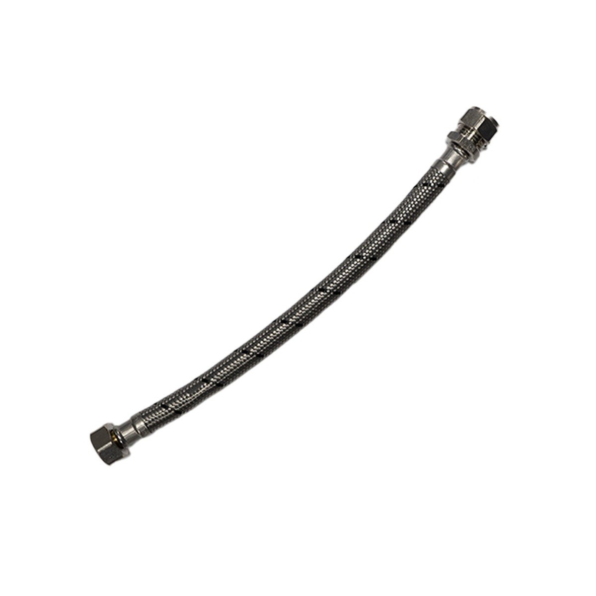 15mm x 1/2" Flexible Tap Connector 300mm - WRAS Approved