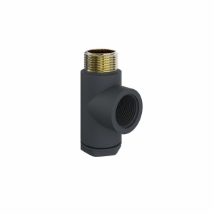 Dual Fuel T Piece - Anthracite