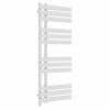 Koli 1200 x 450mm White Simple Electric Heated Towel Rail