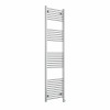 Bergen 1800 x 500mm Straight Chrome Thermostatic Touch Control Electric Heated Towel Rail