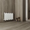 Carisa Motion 600 x 950mm White Designer Aluminium Radiator