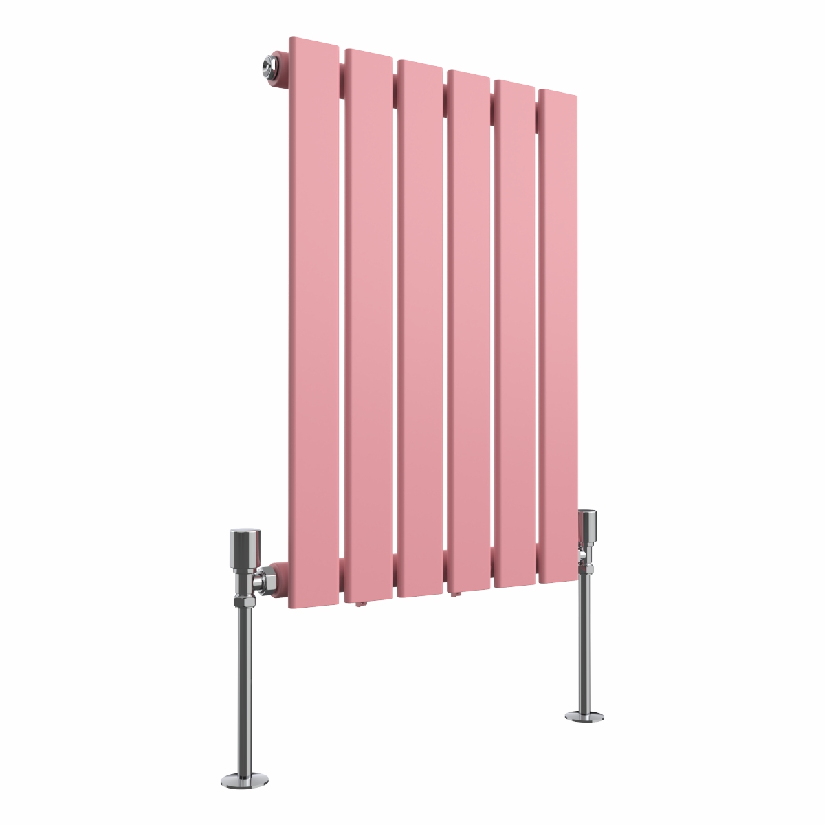 Karlstad Rose Clair Pink Flat Panel Horizontal Designer Radiator - Choice Of Sizes
