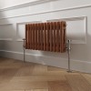 Bern 300 x 605mm Metallic Bronze Double Horizontal Column Radiator