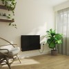 Bismo 575 x 855mm Black Wifi Oil Filled Electric Radiator - 1800W
