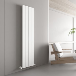 Carisa Nemo Double 1800 x 375mm White Designer Aluminium Radiator