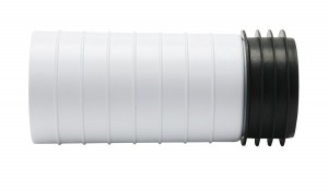 Fluidmaster Euroflo Standard Straight Rigid Toilet Pan Connector Extension