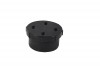Soil Solvent Weld 110mm Access Cap Black