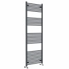 Bergen 1800 x 600mm Straight Anthracite Heated Towel Rail