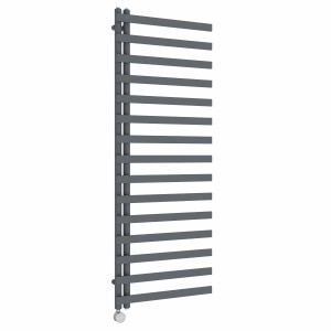 Kemi 1600 x 600mm Anthracite Thermostatic Touch Control Electric Heated Towel Rail