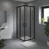 Ennerdale - 760 x 760mm Corner Entry Shower Enclosure - Black