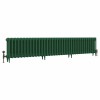 Classic  450 x 2266mm Farrow & Ball Duck Green Triple Column Cast Iron Radiator - 36 Sections