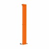 Lulea 1600 x 200mm Bright Orange Single Flat Panel Vertical Designer Radiator
