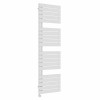 Kristiansund 1800 x 500mm White Thermostatic Touch Control Electric Heated Towel Rail