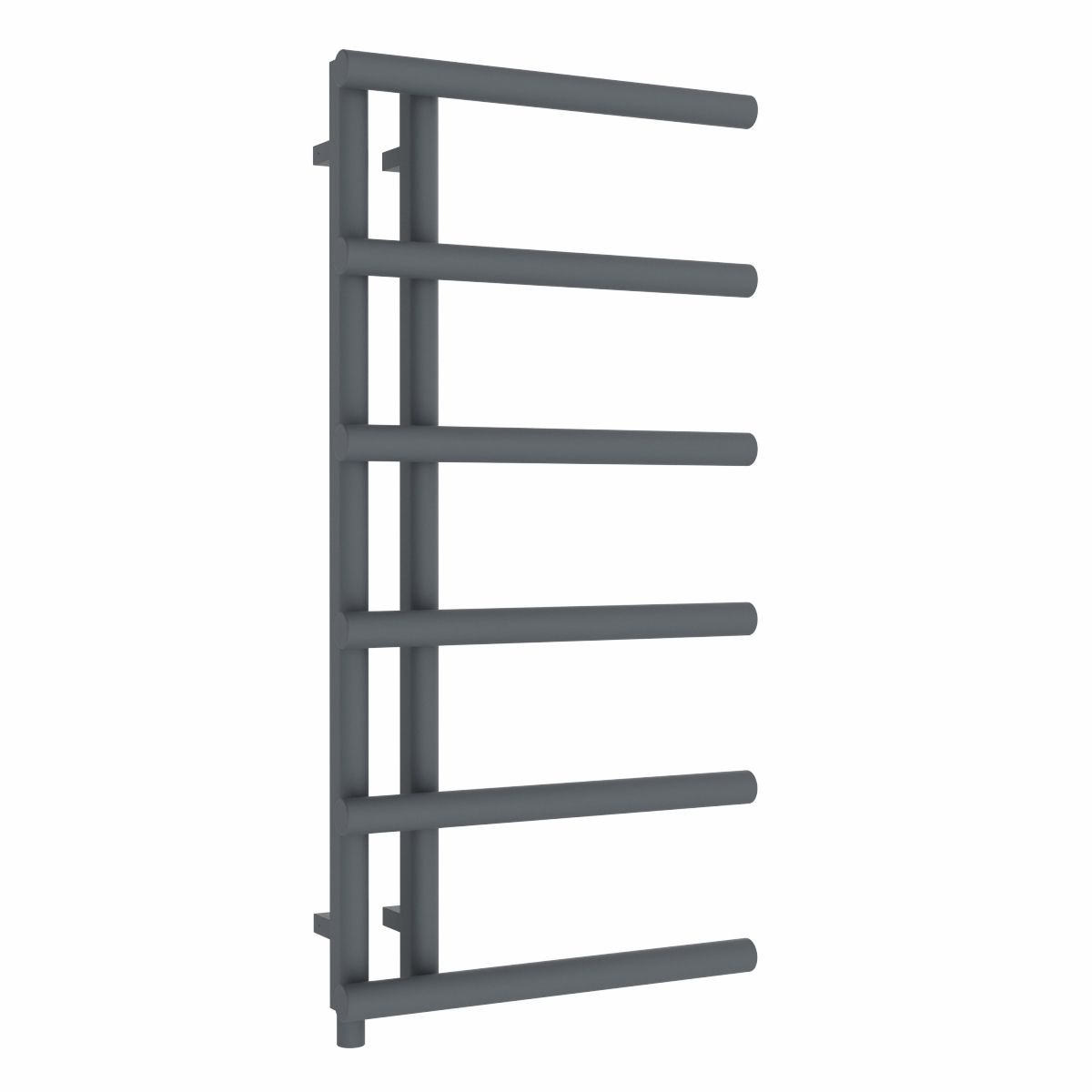 Alesund 988 x 500mm Anthracite Simple Electric Heated Towel Rail