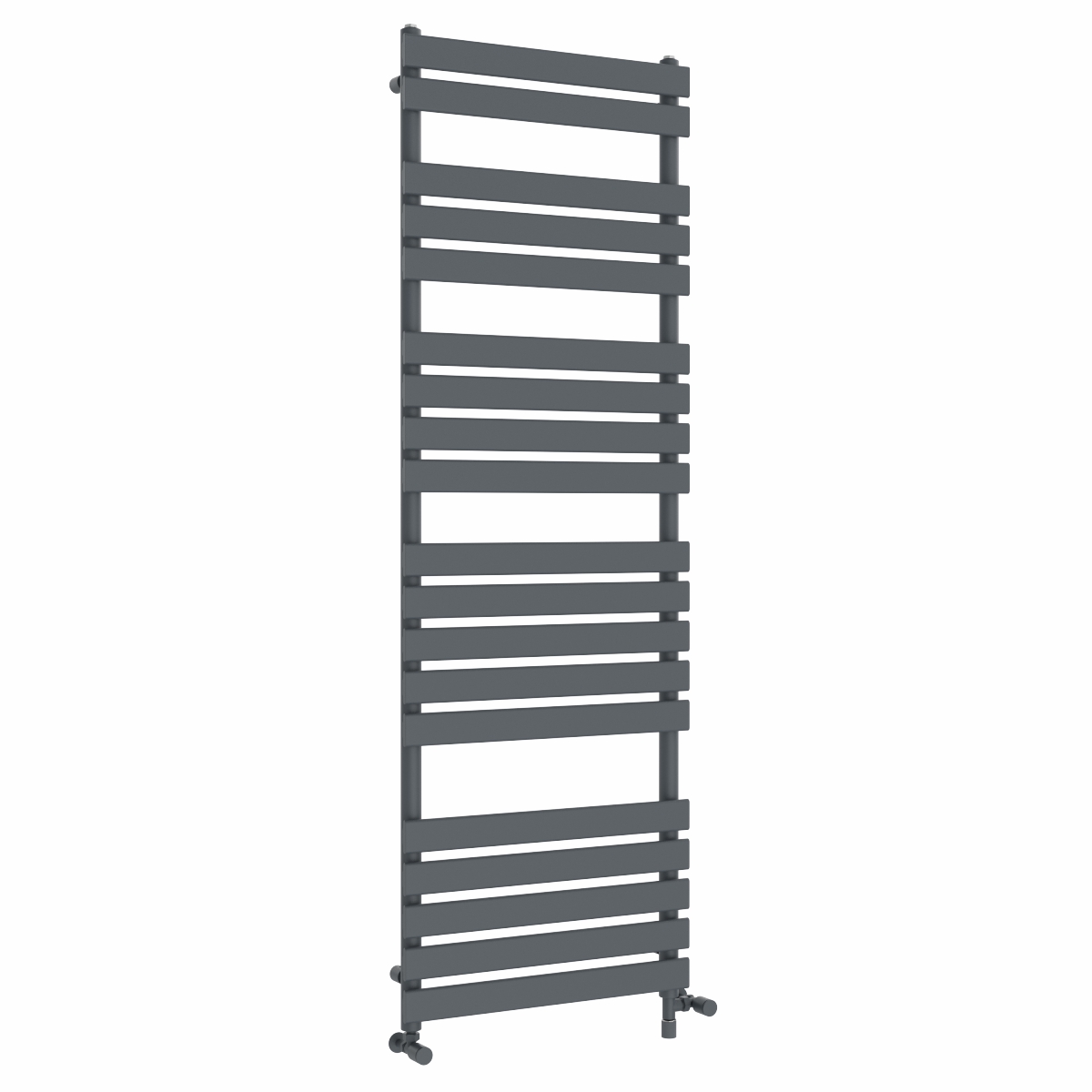 Juva 1800 x 600mm Dual Fuel Sand Grey Flat Panel Simple Electric Heated Towel Rail