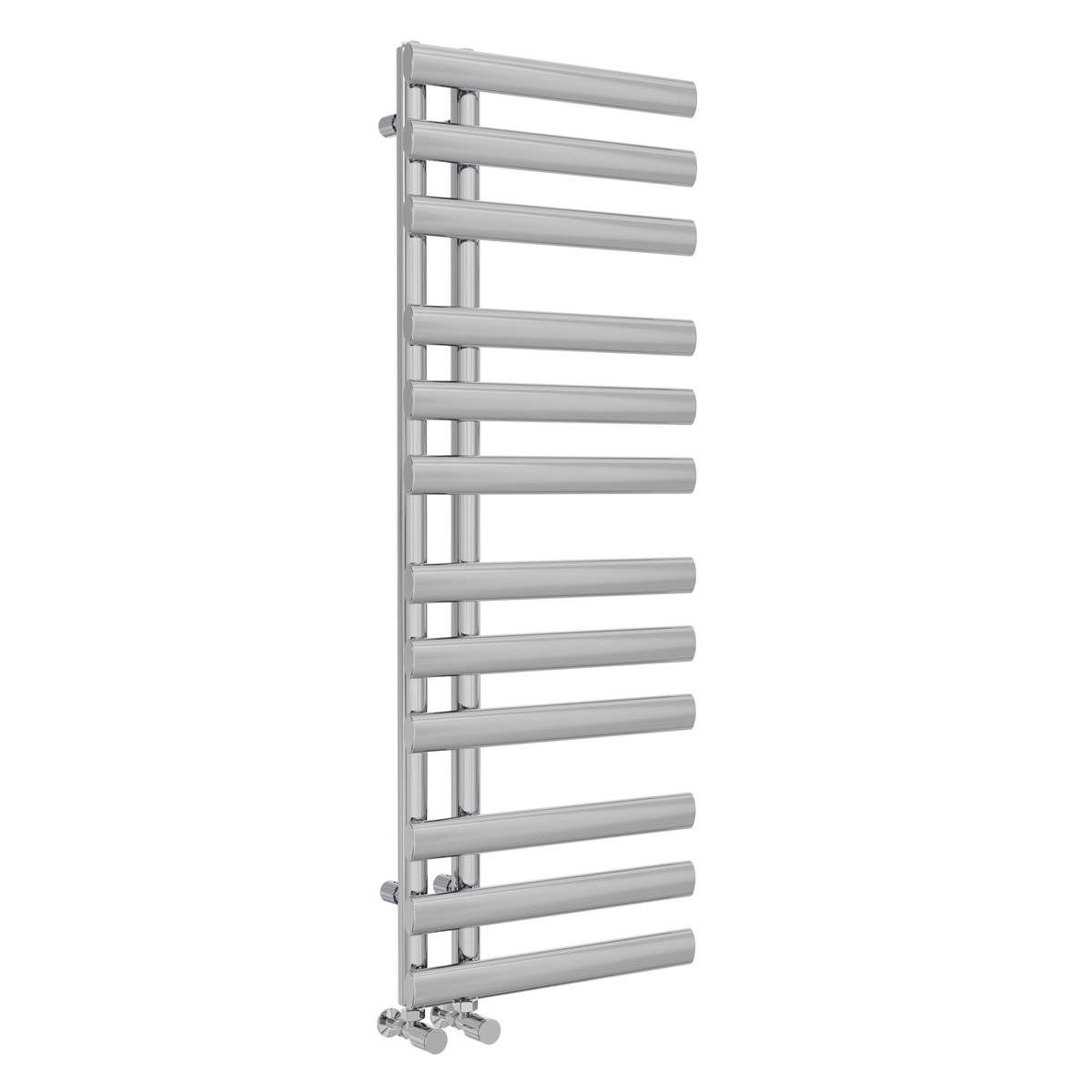 Kongsberg 1200 x 450mm Designer Towel Radiator - Chrome