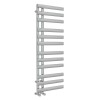 Kristiansund 1200 x 450mm Oval Chrome Designer Heated Towel Rail