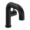 Eden Modern Side Lever Mono Basin Mixer Tap Matt Black