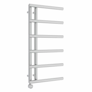 Alesund 988 x 500mm Chrome Thermostatic Touch Control Electric Heated Towel Rail
