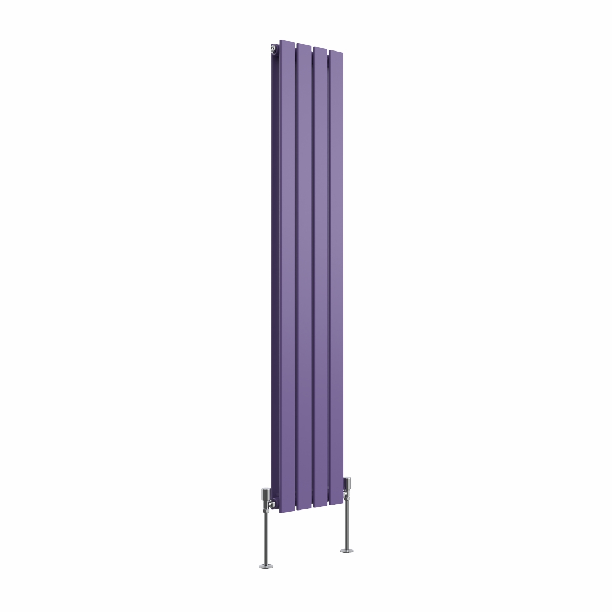 Karlstad 1600 x 274mm Elegant Purple Double Vertical Flat Panel Designer Radiator