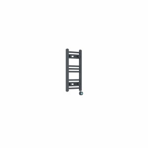 Fjord Curved Thermostatic Electric Heated Towel Rail - Choice of Colour, Size & Element Type