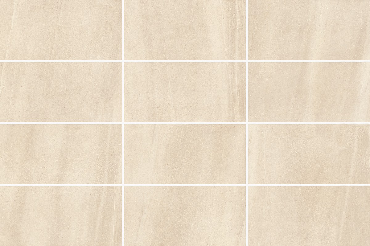 New Pietra Beige Rectified Matt Stone Effect Tile 600x300x7mm - 1.62sqm - 9 - Box Qty