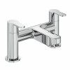 Tiber Modern Bath Filler Mixer Tap - Chrome