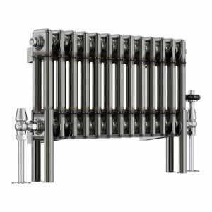 Bern Raw Metal Horizontal Column Radiator - Choice of Size