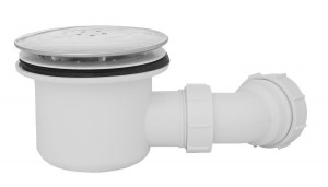 Fluidmaster Euroflo - 90mm Fast Flow Shower Tray Waste & Trap