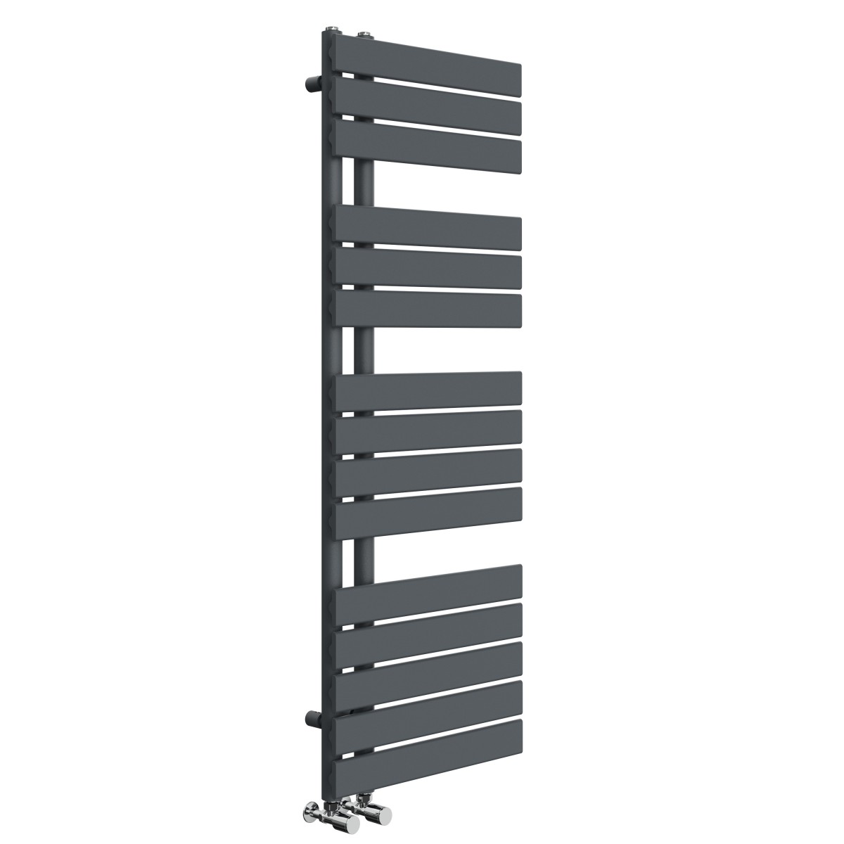 Kristiansund 1380 x 500mm Designer Towel Rail - Anthracite