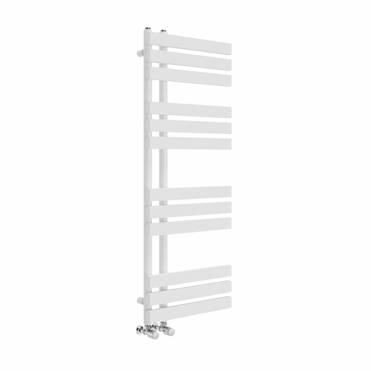 Koli 1200 x 450 Designer Towel Rail - White