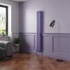 Norden 1800 x 237mm Elegant Purple Single Vertical Oval Column Designer Radiator