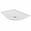 Essentials 1200 x 900mm Right Hand Offset Quadrant Stone