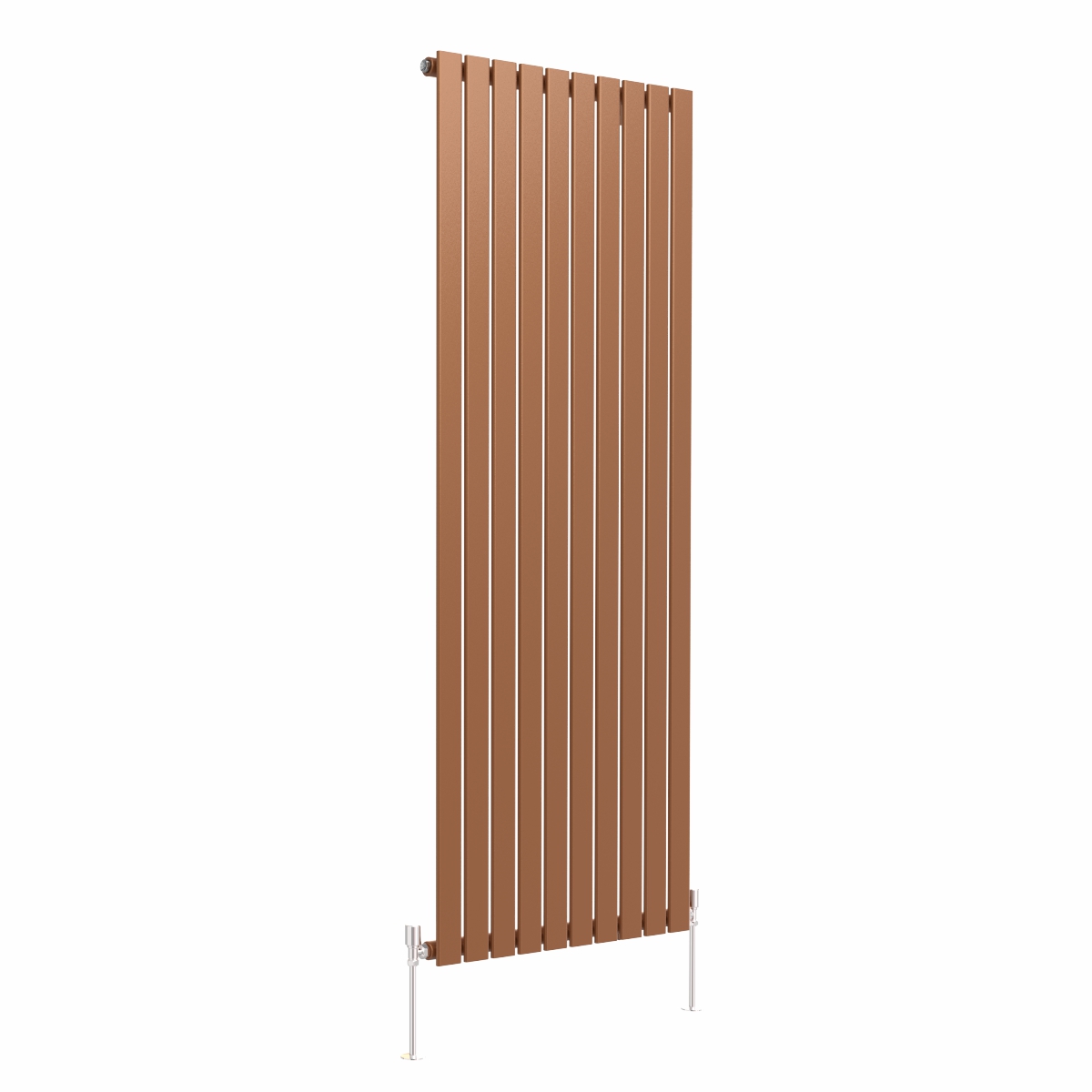 Karlstad 1800 x 682mm Metallic Bronze Single Flat Panel Vertical Designer Radiator